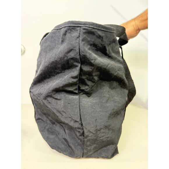 Mickey Mouse Disney Tote Bag Black Zipper Travel Zip Close Casual 18x12 Vintage - Picture 9 of 14